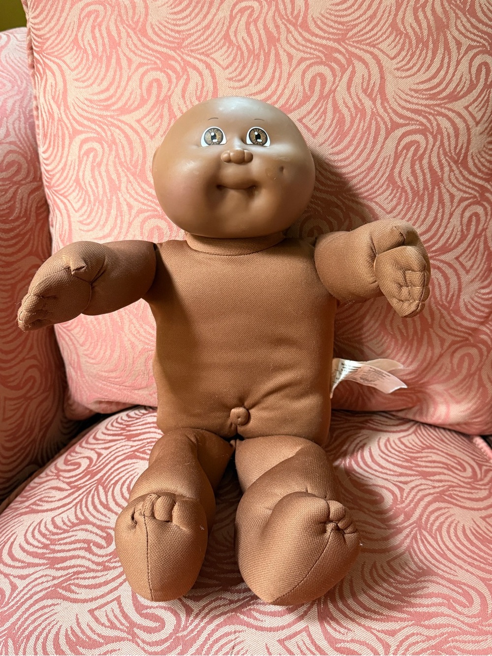 1978/1982 Cabbage Patch Kids Doll Soft Fabric Body - no clothes